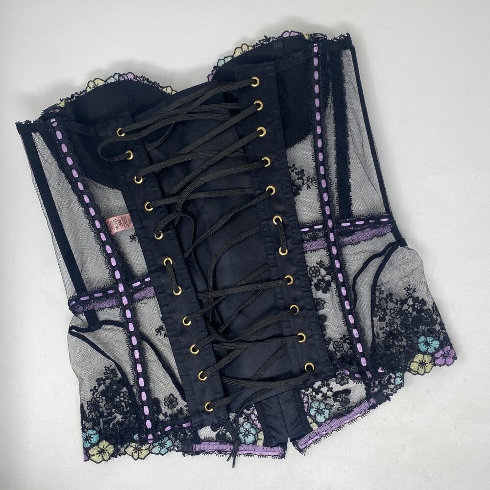 Agent Provocateur Petunia Black Muilti Corset AP3 Medium - Picture 13 of 16